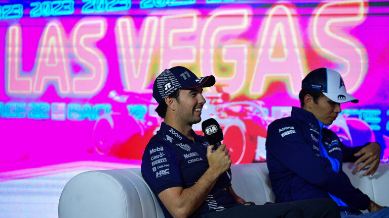 Checo Pérez sobre el GP de Las Vegas: “Va a ser muy diferente a todo lo que hemos hecho este año”