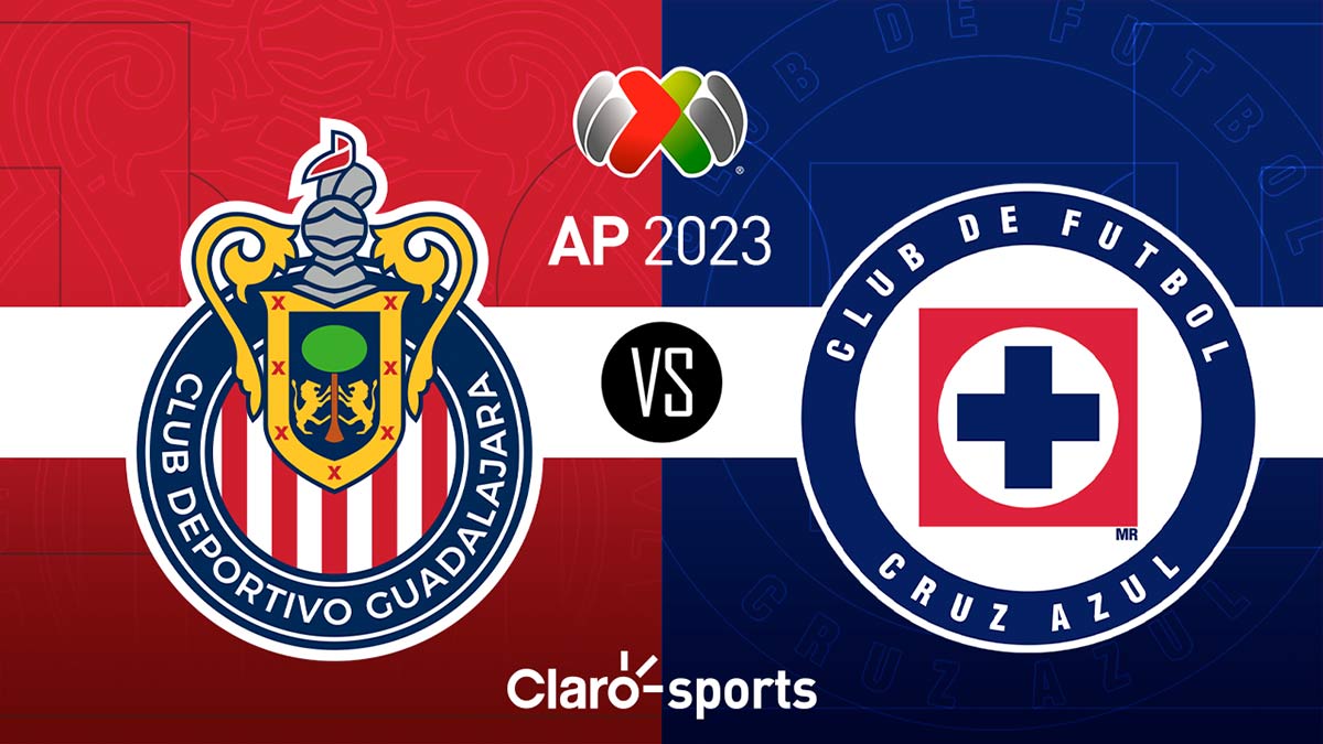 Chivas vs Cruz Azul, en vivo por Claro Sports el partido de la jornada