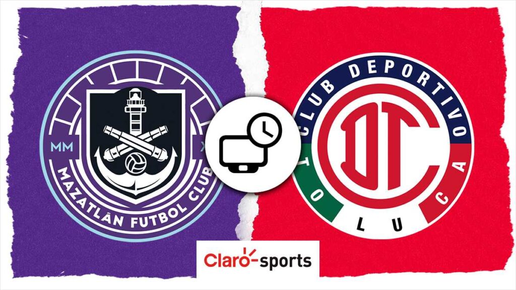 Mazatlán vs Toluca en vivo: Horario y dónde ver por TV el partido de la jornada 17 del Apertura 2023 | Claro Sports