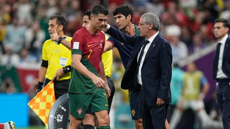 Fernando Santos sobre Cristiano Ronaldo en Qatar 2022: “Dejarlo en la banca fue una decisión colectiva” 
