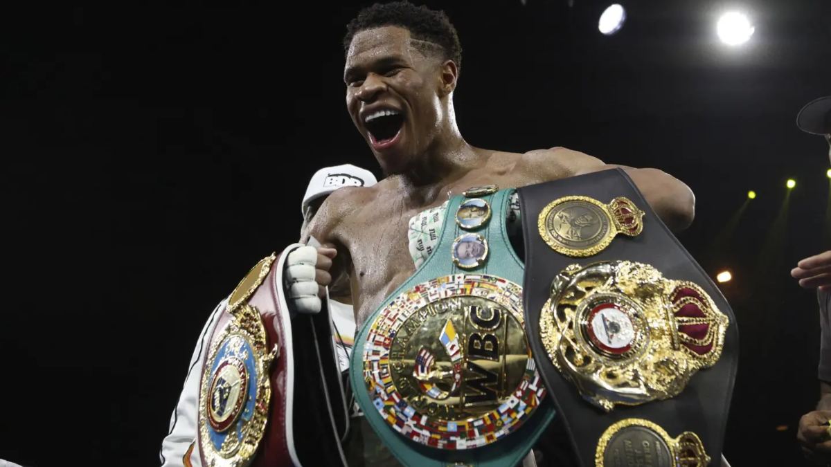 Devin Haney el rival de Ryan Garcia quien retiró a Floyd Mayweather y