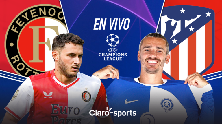 Feyernoord vs Atlético de Madrid: En vivo y Online la jornada 5 de la Champions League 23/24