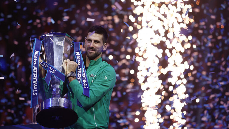 ¡Novak Djokovic histórico! Campeón de la Copa de Maestros de la ATP por séptima ocasión