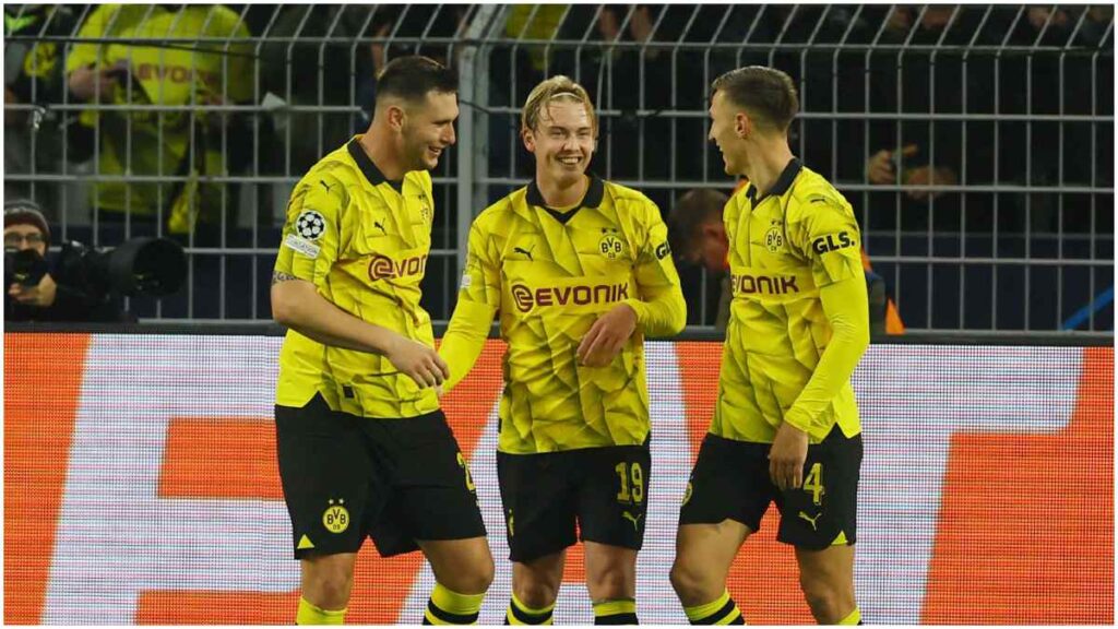 El Dortmund festeja victoria al Newcastle en Champions | Reuters; Rattay