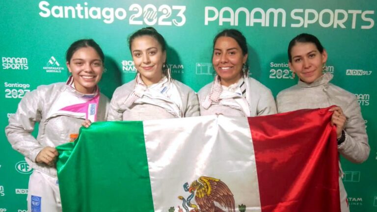 El equipo femenil de esgrima le da a México otra medalla de bronce en Santiago 2023