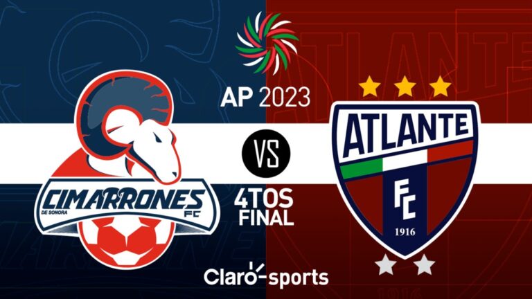 Cimarrones vs Atlante, en vivo el partido de ida de los cuartos de final de la Liga Expansión MX