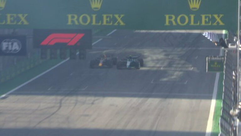 ¡Impresionante cierre! Checo Pérez y Fernando Alonso regalan un intenso final del GP de Brasil