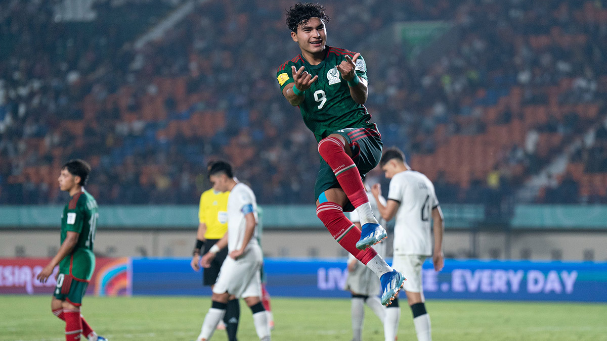 La selección mexicana sub 17 golea a Nueva Zelanda y se mete a octavos