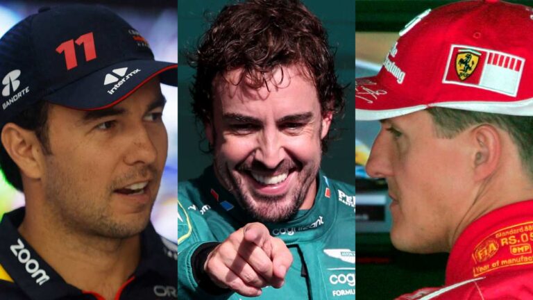 Fernando Alonso considera que la batalla ante Checo Pérez en Brasil fue más difícil que con Schumacher en 2005