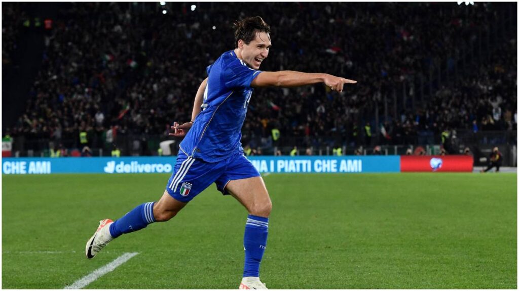Federico Chiesa pone a Italia cerca de la Eurocopa | Reuters; Lorenzini