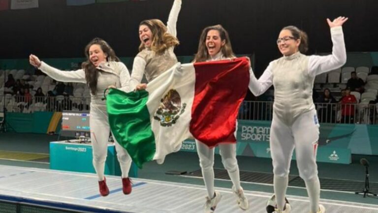 La esgrima le da a México la medalla número 100 en Santiago 2023