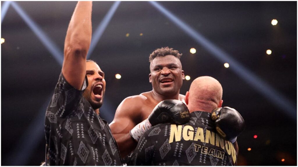 Francis Ngannou va por la revancha con Tyson Fury | Reuters; Yosri