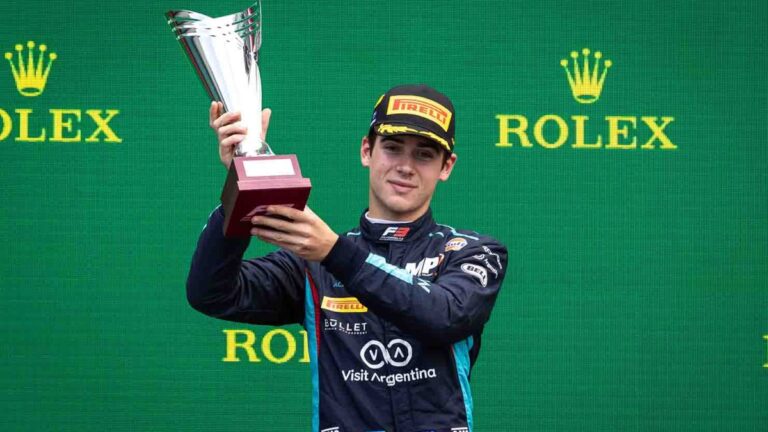 Franco Colapinto y una oportunidad de lujo: probará el Fórmula 1 de Williams