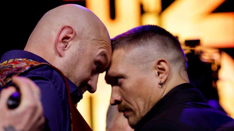 Oleksandr Usyk lanza dura advertencia sobre Tyson Fury previo a la pelea histórica de cuatro títulos