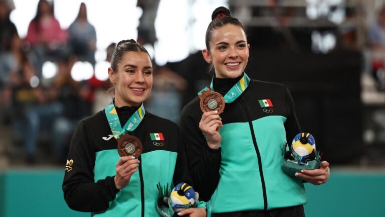 Dafne Navarro y Mariola García ganan el bronce en gimnasia de trampolín sincronizado en Santiago 2023