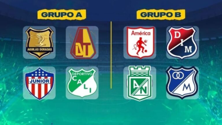 Liga Betplay 2023: ¿Cómo quedaron los cuadrangulares semifinales del fútbol colombiano y dónde ver en vivo?
