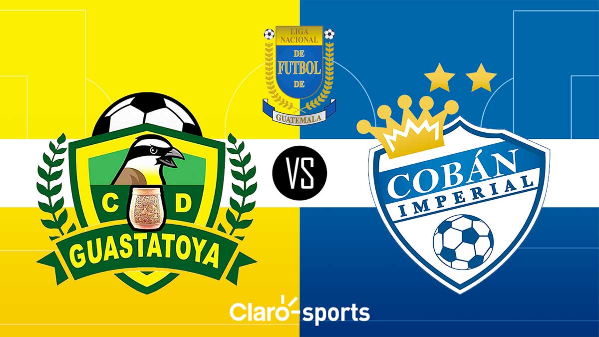 Guastatoya vs Cobán Imperial, en vivo streaming de la jornada 16 del