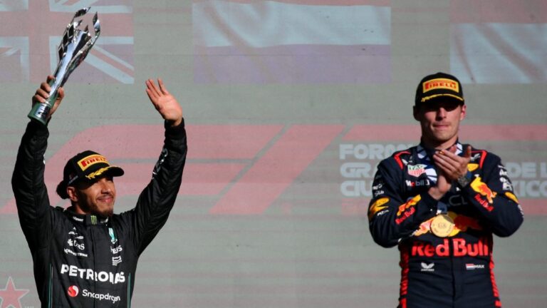 Verstappen termina con los rumores sobre la ‘llegada’ de Hamilton a Red Bull: “No está pasando”