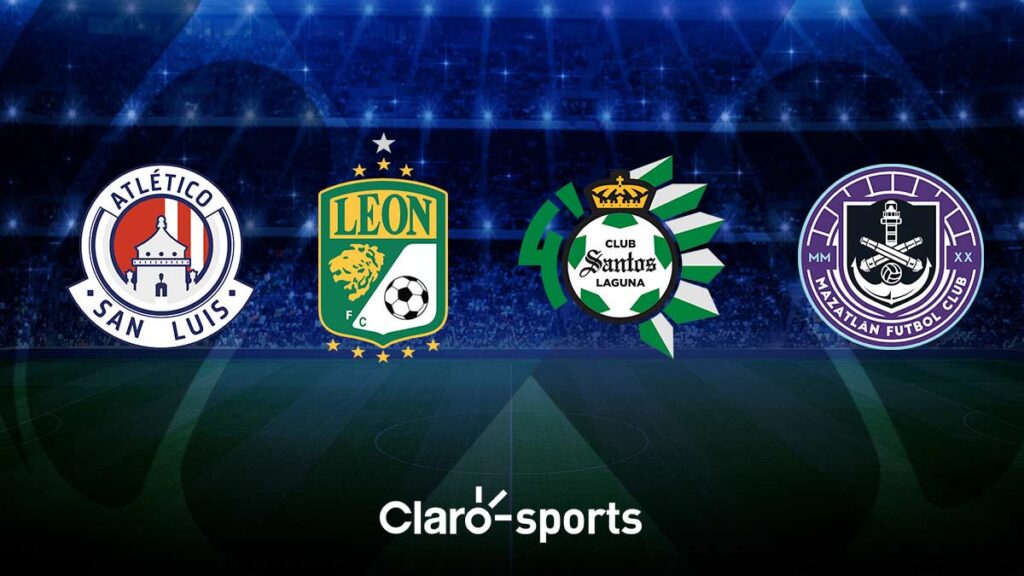 Atlético San Luis, León, Santos y Mazatlán se juegan la última carta para acceder a la Liguilla en el Play In