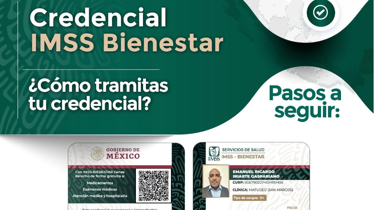 ¿Cómo Tramitar La Credencial Del IMSS-Bienestar? - ClaroSports