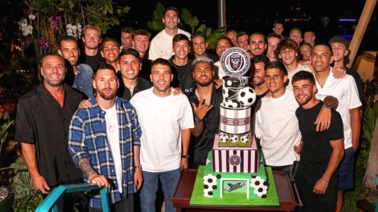 Messi y el Inter Miami se van de fiesta para despedir una temporada de fracaso en la MLS