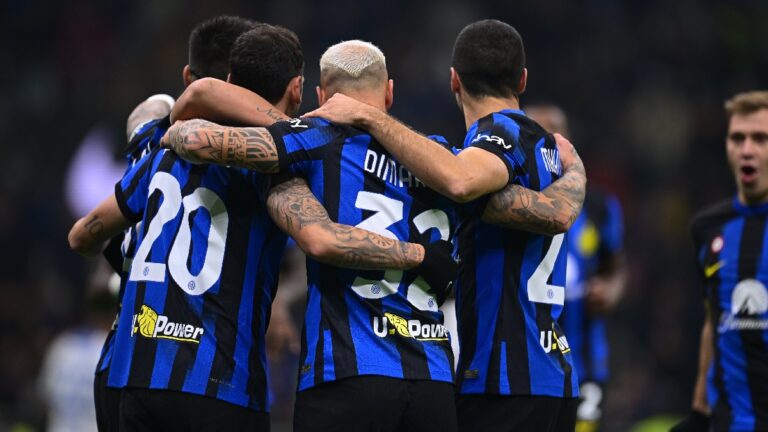 Inter retoma el liderato de la Serie A, tras vencer sin preocupaciones a Frosinone