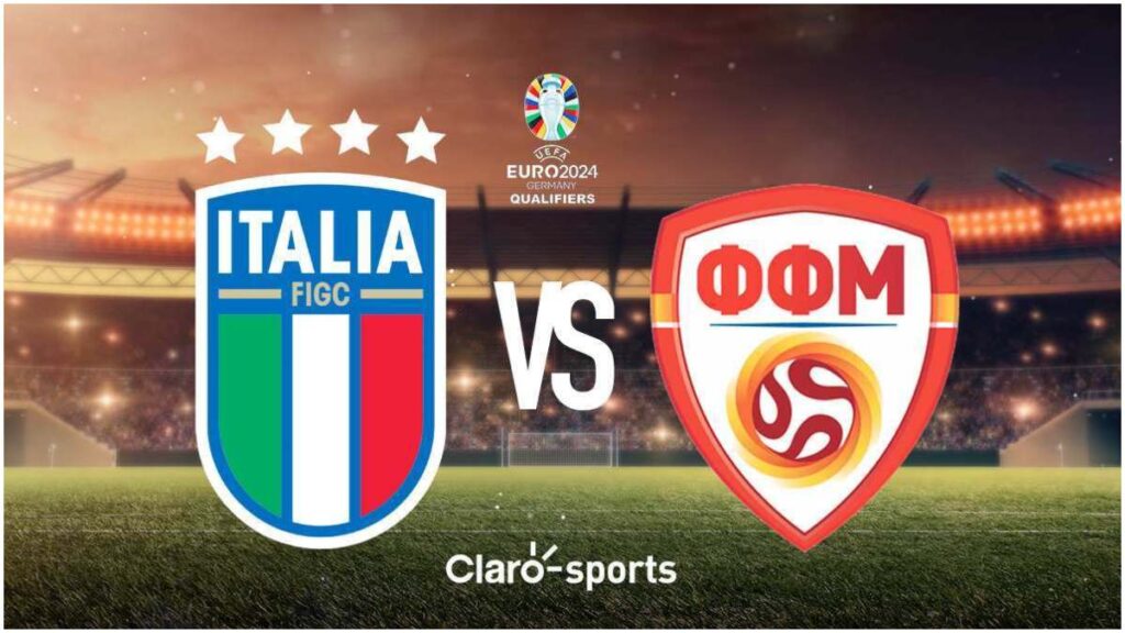 Italia vs Macedonia del Norte, en vivo | Claro Sports