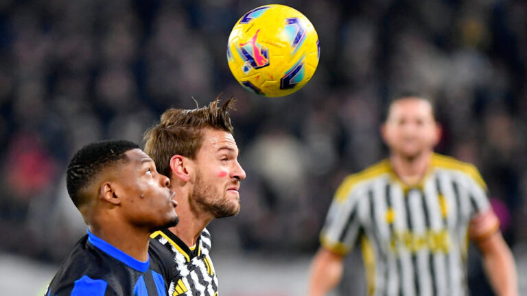 Juventus e Inter de Milán se dan la mano en Turín