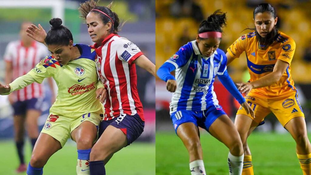 El Clásico Nacional y el Clásico Regio engalanan las semifinales de la Liga MX Femenil