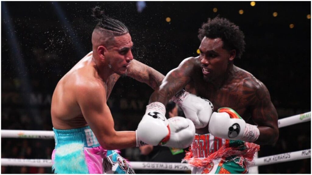 Jermall Charlo vence a José Benavidez Jr en Las Vegas | X: @premierboxing