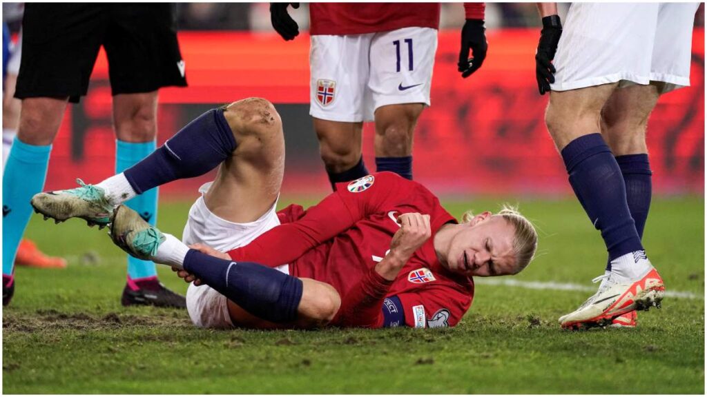 La lesión de Haaland con Noruega | Reuters; Braut 