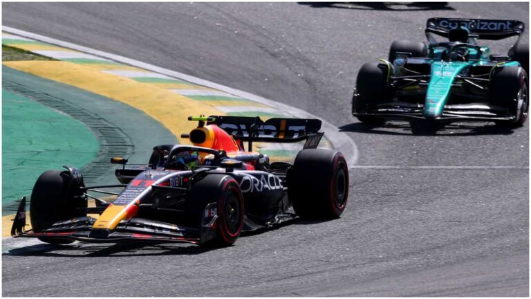 La espectacular narración del duelo entre Checo Pérez y Fernando Alonso en el GP de Brasil