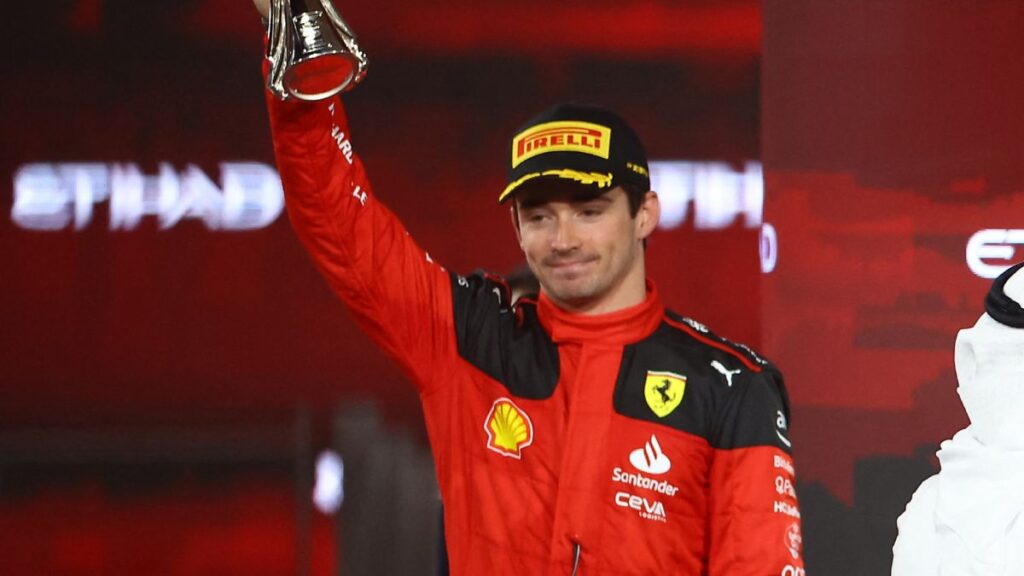 Leclerc lamenta no haber subido a Checo al podio | REUTERS/Rula Rouhana