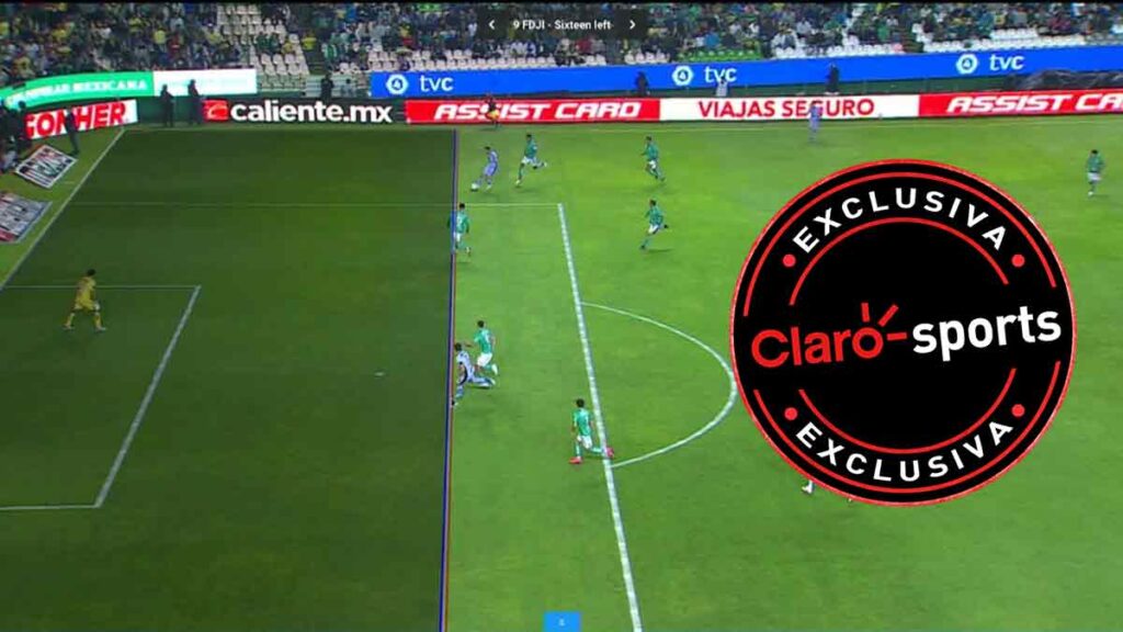 Claro Sports tuvo acceso a la imagen con la que se valió el gol de Henry Martín.