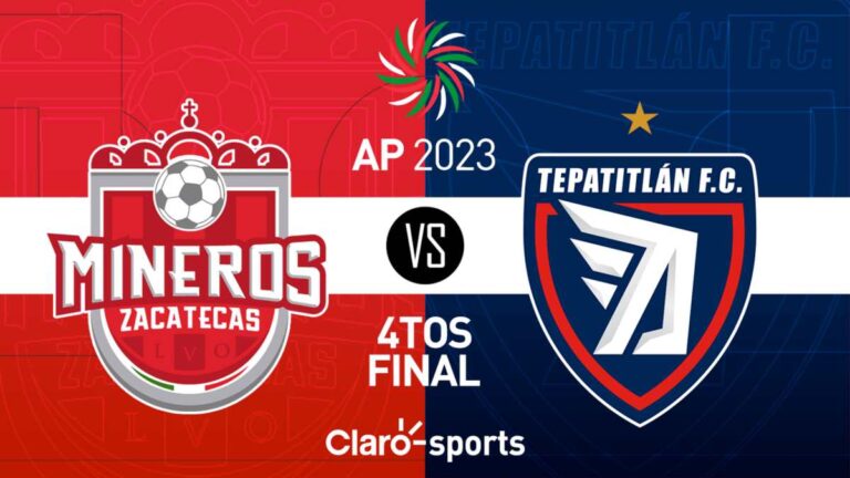 Mineros vs Tepatitlán: Liga de Expansión MX Apertura 2023; cuartos de final vuelta, en vivo