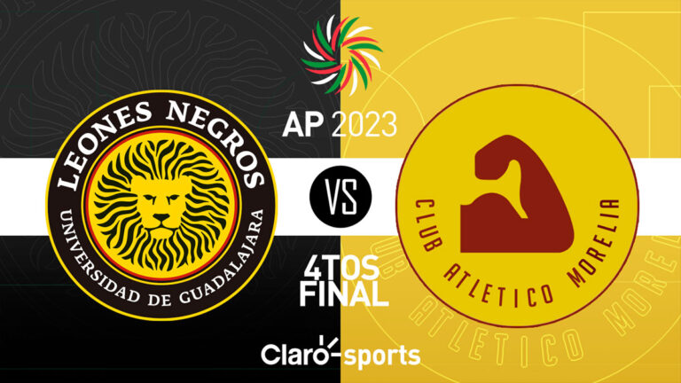 Leones Negros vs Club Atlético Morelia, en vivo el partido de vuelta de los cuartos de final del Apertura 2023 de la Liga de Expansión MX