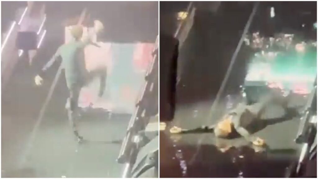 ¡Se cayó el Sol! Tal como le pasó a Juan Gabriel, Luis Miguel se cayó en el escenario en uno de sus conciertos en la Ciudad de México.