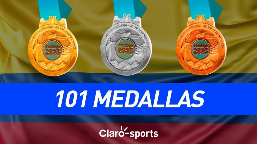 Medallas de Colombia en los Panamericanos de Santiago.