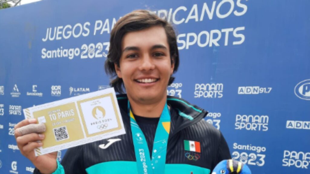 Sus flechas plateadas lo llevan a Paris 2024. El arquero mexicano Matías Grande clasificó a los Juegos Olímpicos tras quedarse con el segundo lugar del tiro con arco recurvo individual en Santiago 2023.