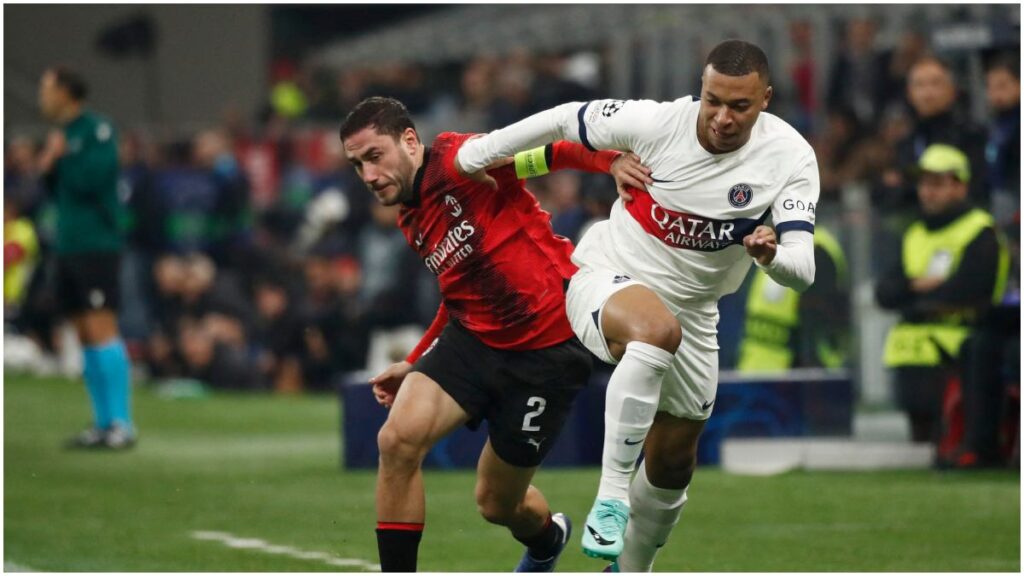 Mbappe con el PSG enfrenta al Milan en Champions League | Reuters; Garofalo