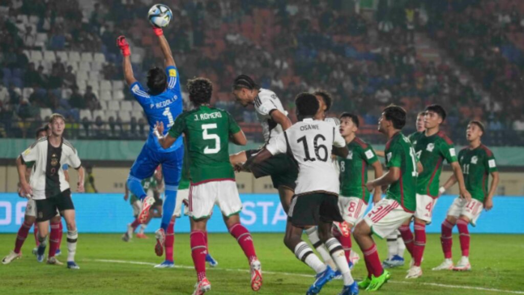México cae 1-3 ante Alemania en el debut de ambas selecciones en la Copa del Mundo sub 17 Indonesia 2023.