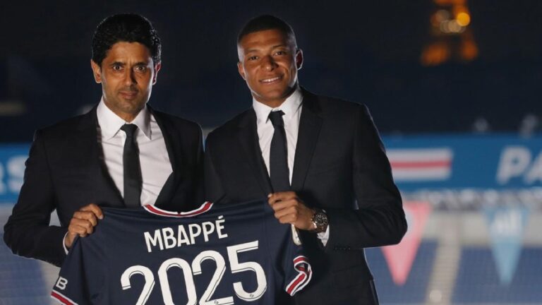 Nasser Al-Khelaïfi no le presta atención al Real Madrid: “No vi el comunicado sobre Mbappé”