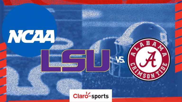 LSU vs Alabama, en vivo el partido de Fútbol Americano Colegial de Estados Unidos