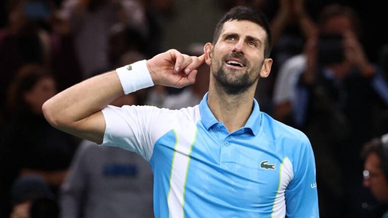Djokovic buscará su séptimo título del Masters de París ante Dimitrov