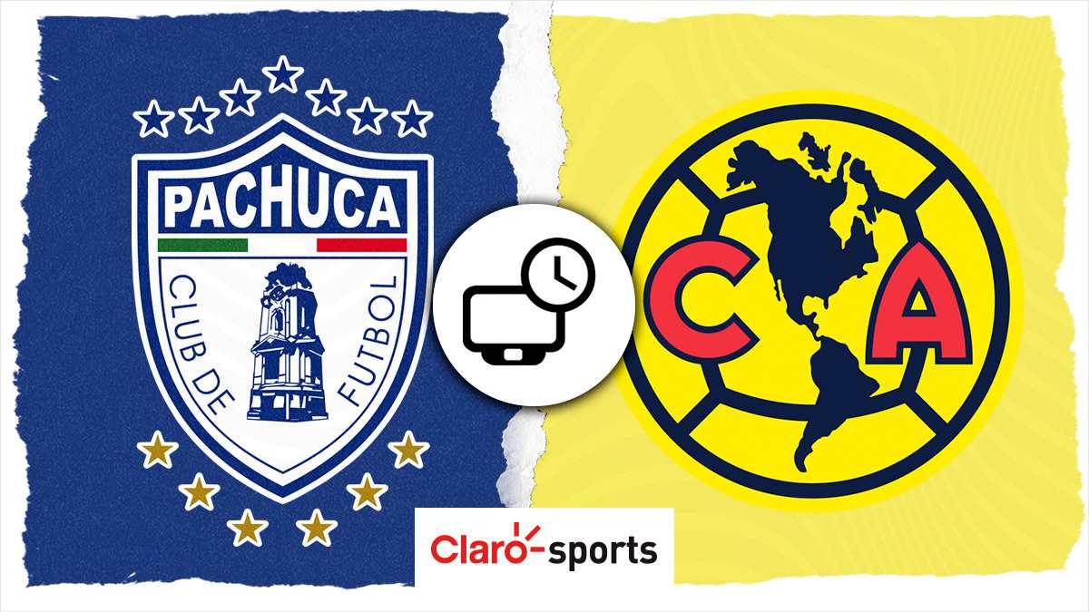 Pachuca vs América en vivo Horario y dónde ver hoy por TV los cuartos