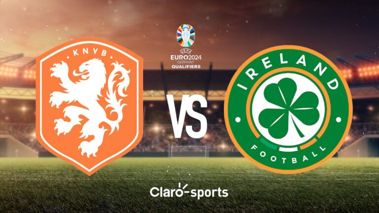 Países Bajos vs Irlanda, en vivo el juego de la eliminatoria clasificatoria para la Eurocopa 2024