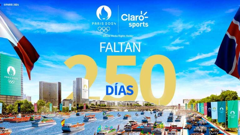 ¡Faltan 250 días para los Juegos Olímpicos Paris 2024!