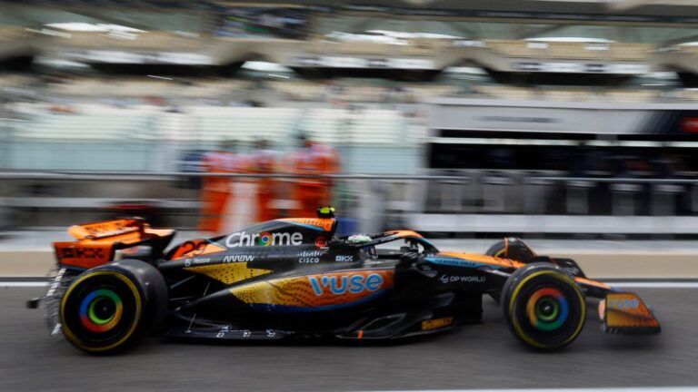 Pato O’Ward finaliza decimoquinto en la FP1 del GP de Abu Dhabi; Checo Pérez cede su asiento