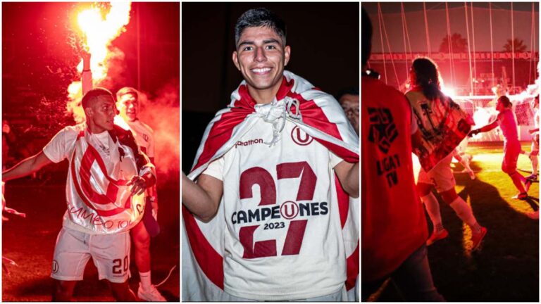 Universitario festeja el título de la Liga de Perú a oscuras porque Alianza Lima… ¡les apagó la luz!