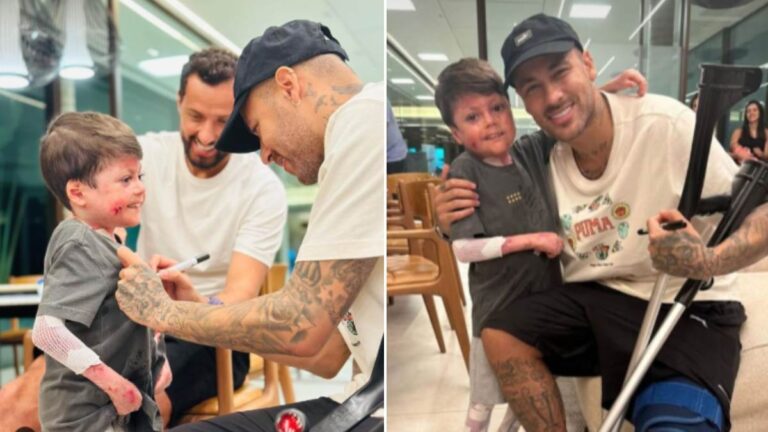 Neymar Jr. sorprende con su lado más tierno: ¡Enorme gesto con un pequeño fan!